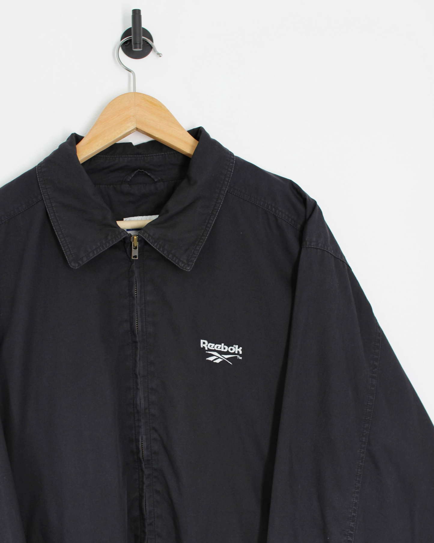 90s Reebok Golf Black Harrington Style Jacket (L)