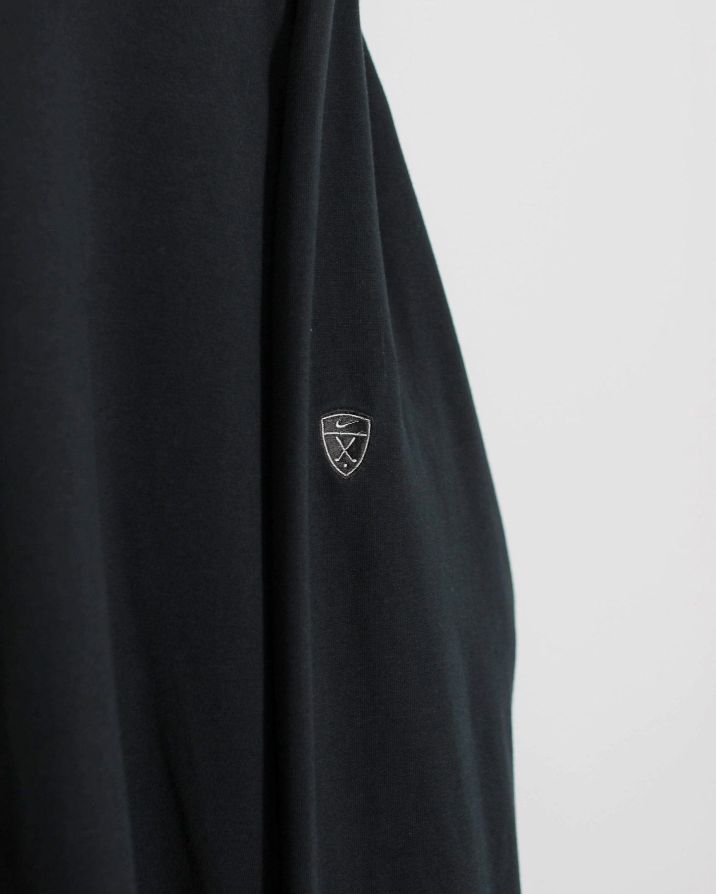 00s Nike Shield Logo Long Sleeve Turtle Neck Golf Shirt (M)