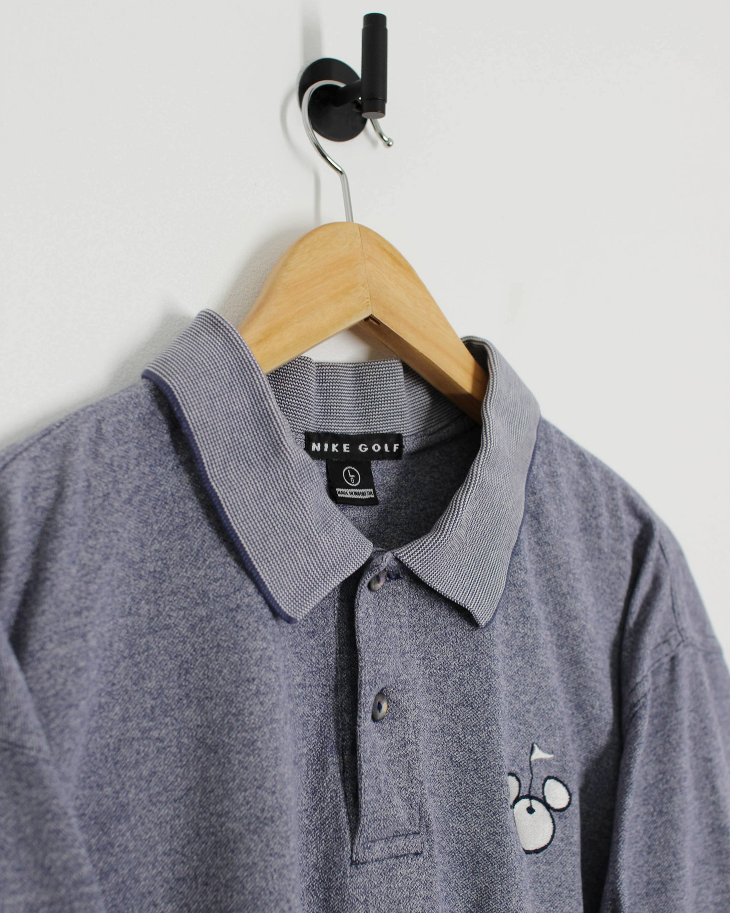 90s Nike Walt Disney Mickey Mouse Polo-Shirt (L)