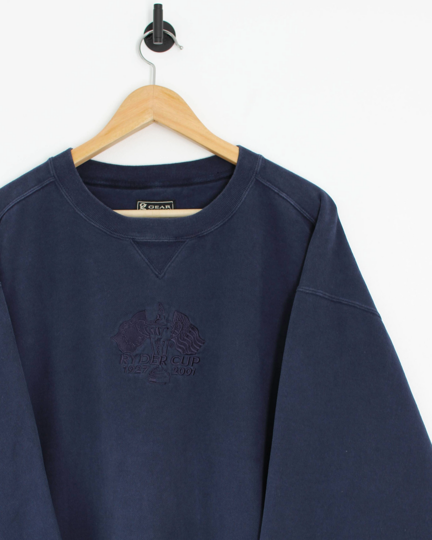 2001 Ryder Cup Navy Crewneck Sweatshirt (L)
