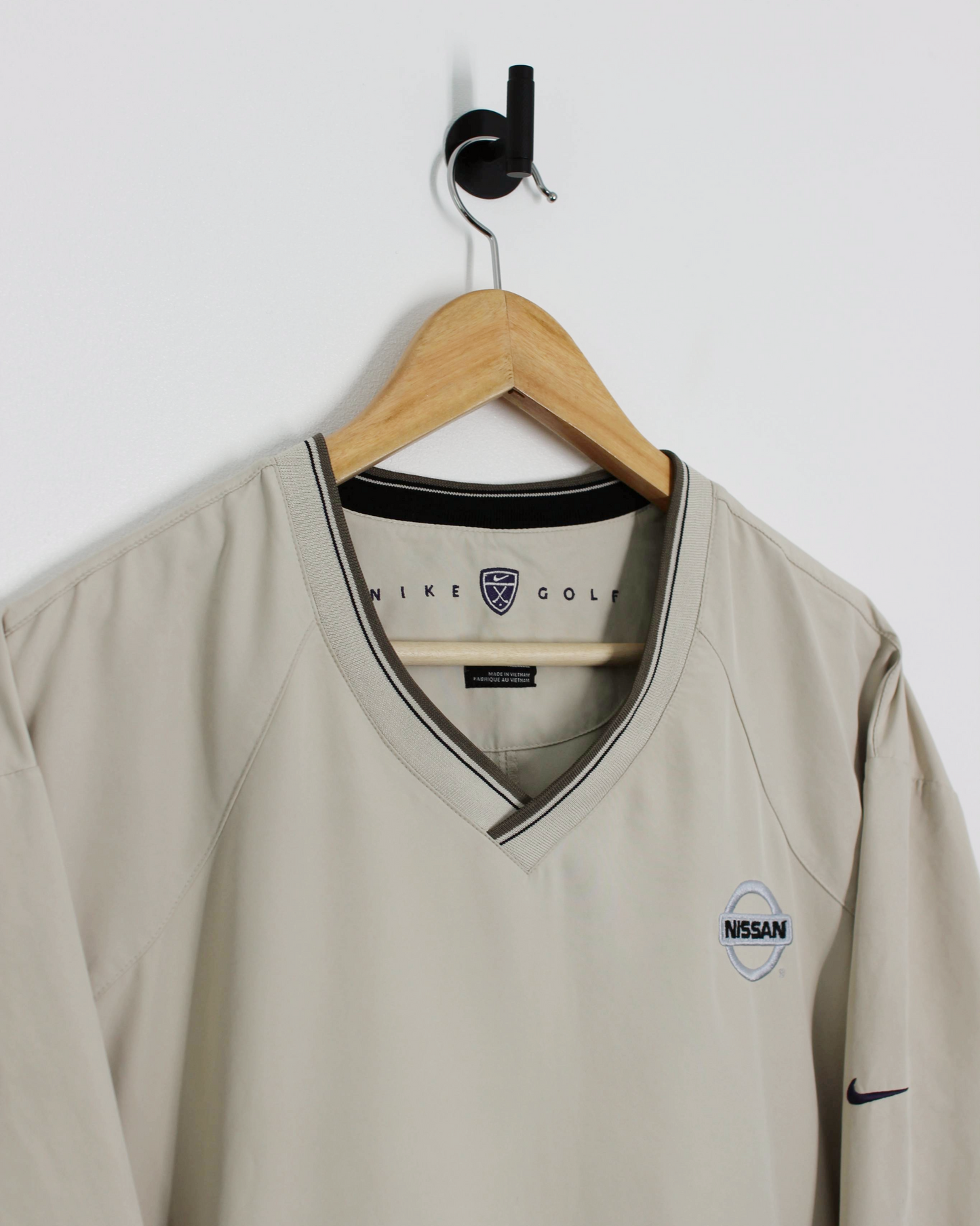 00s Nike x Nissan V-Neck Windbreaker (L)