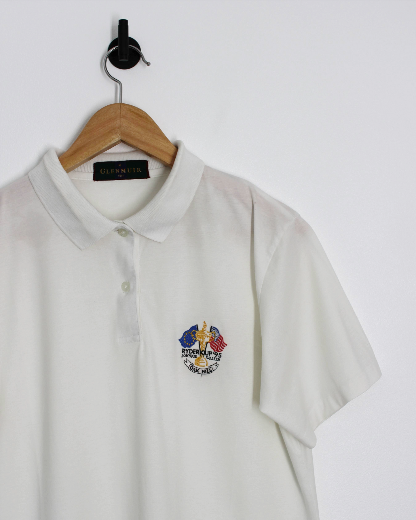 1995 Ryder Cup Glenmuir White Polo-Shirt (XS)