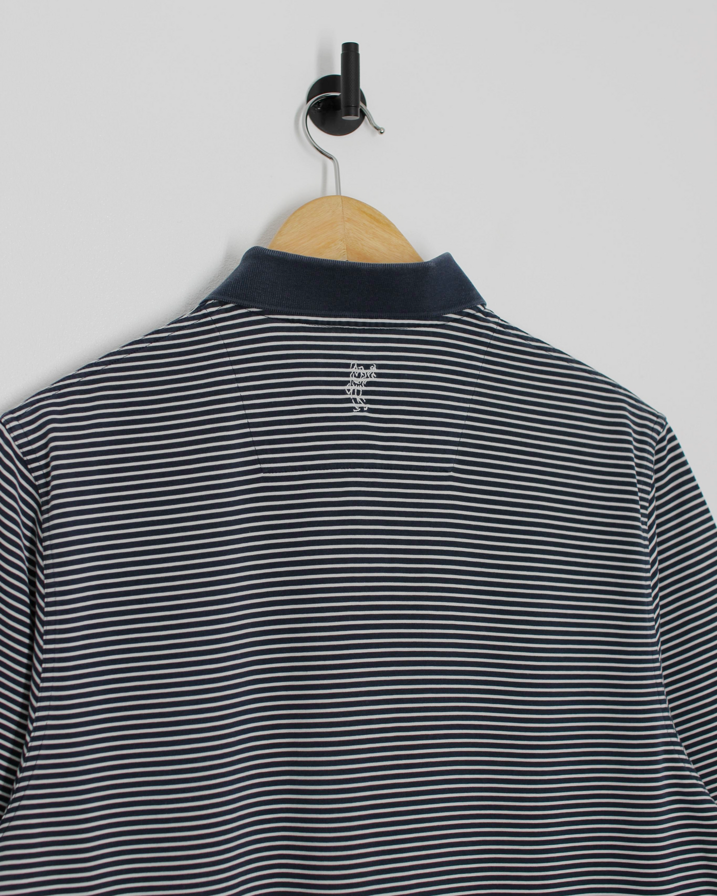 2010 Ryder Cup Ashworth Navy/White Striped Polo-Shirt (M)