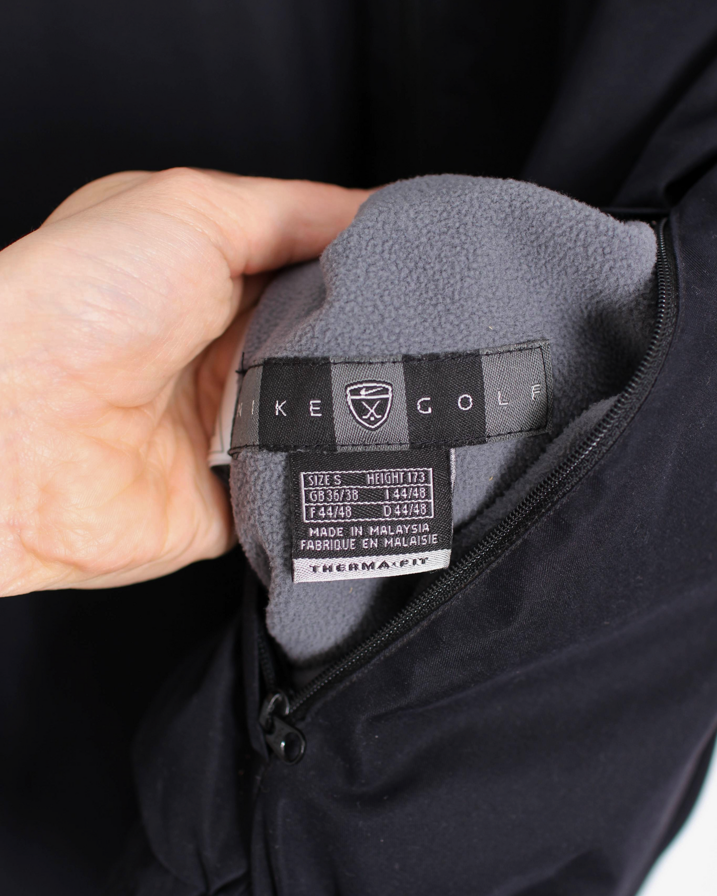 00s Nike Therma-Fit Reversible Full Zip Jacket/Fleece (S)