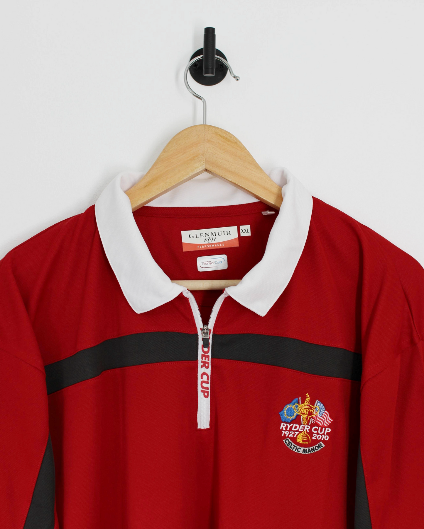 2010 Ryder Cup Glenmuir Red Polo-Shirt (XXL)
