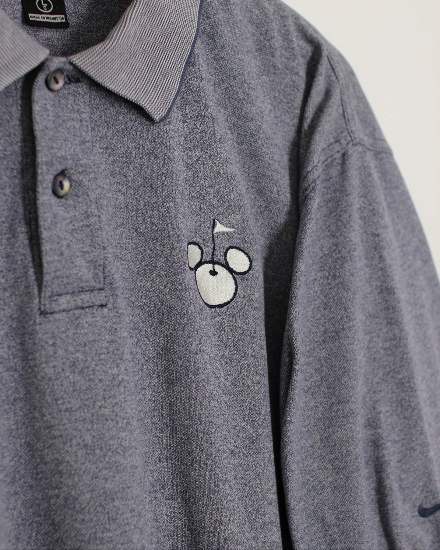 90s Nike Walt Disney Mickey Mouse Polo-Shirt (L)