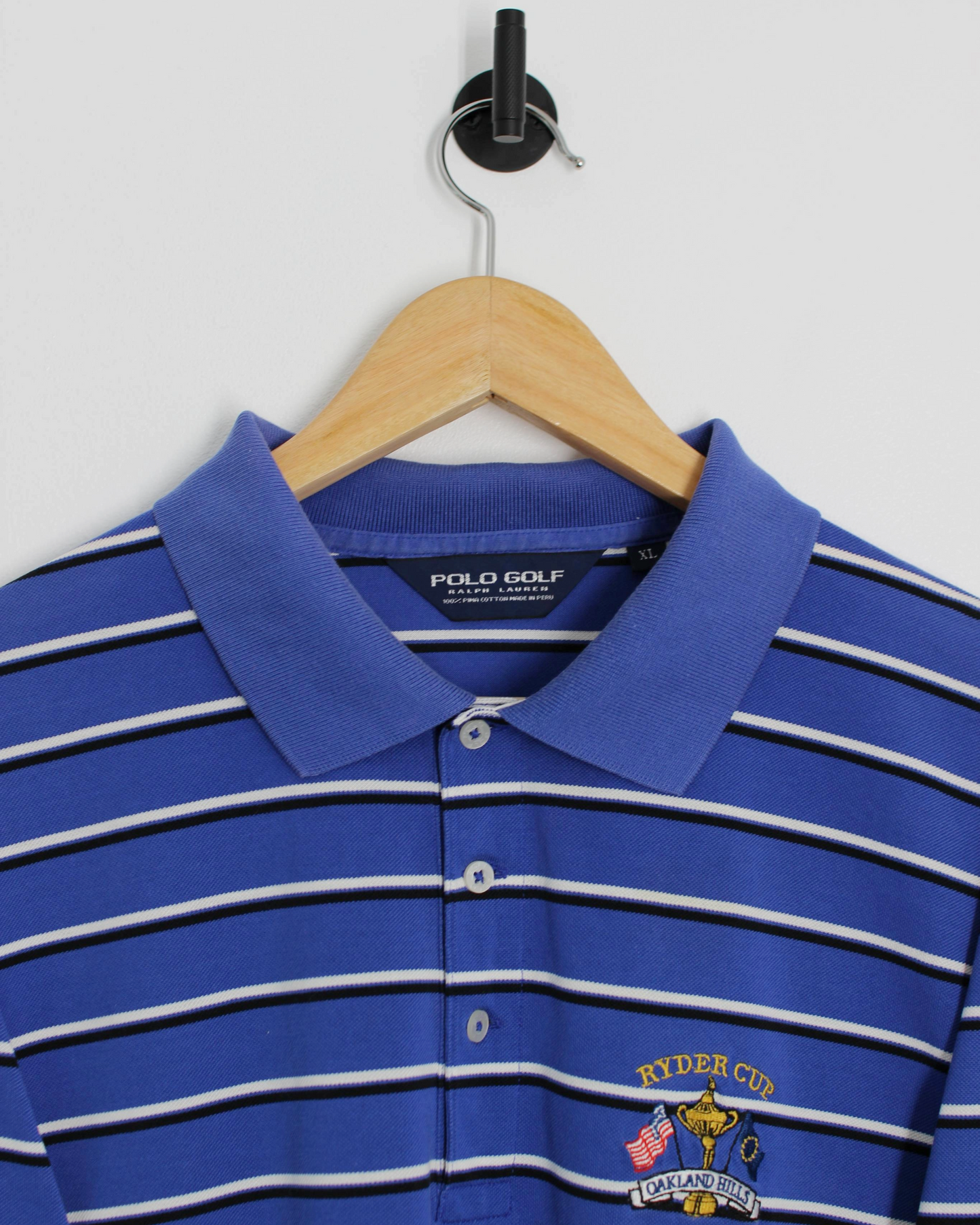 2004 Ryder Cup Ralph Lauren Polo Golf Oakland Hills Polo-Shirt (XL)