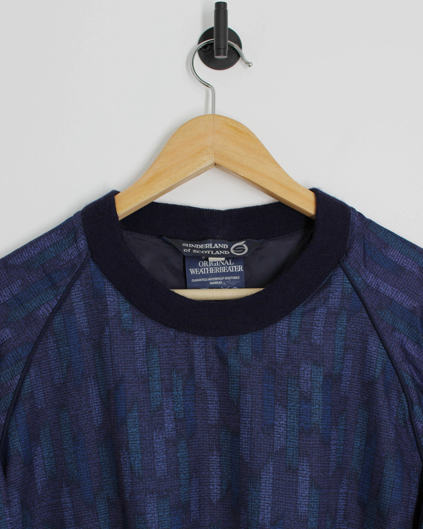 90s Sunderland of Scotland Abstract Windbreaker (M)