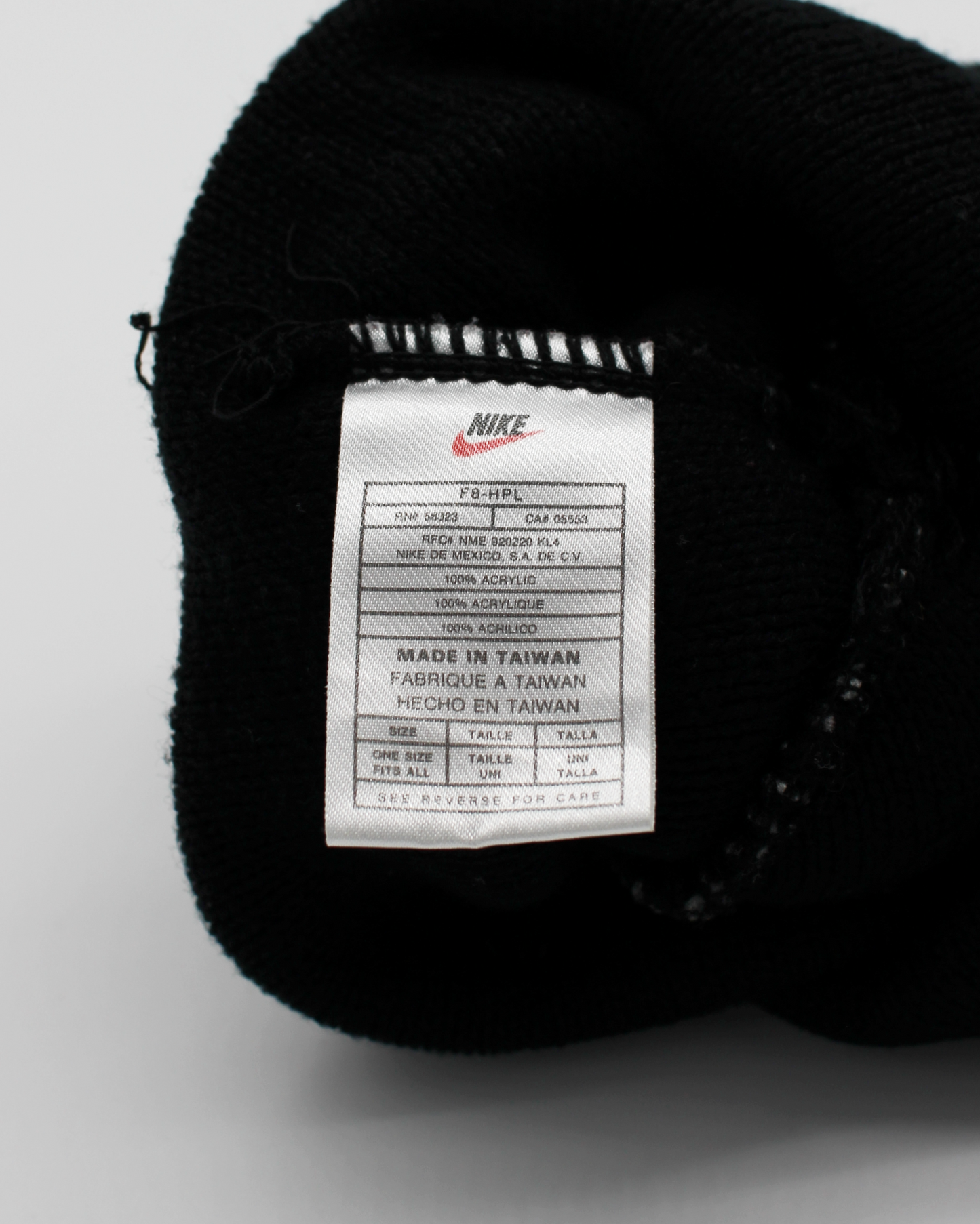90s Nike Mickey Mouse Bobble Beanie Hat