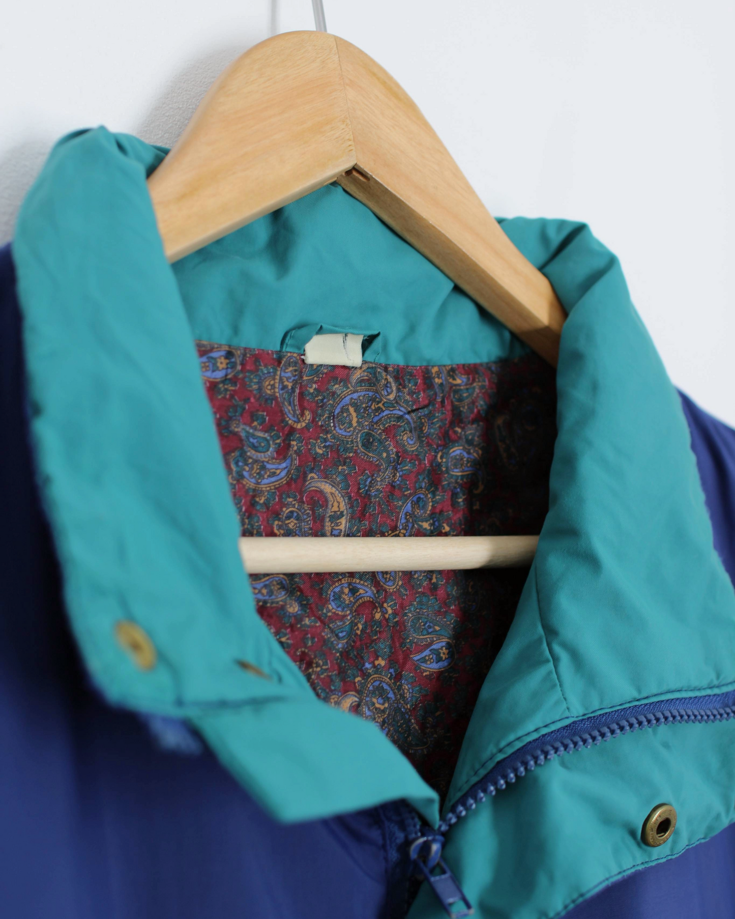 90s Mizuno Blue Full Zip Jacket (M)