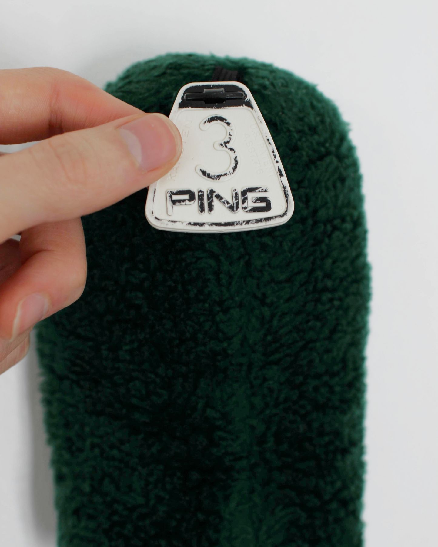 90s Ping Fuzzy Green #3 Headcover (Fairway Wood)