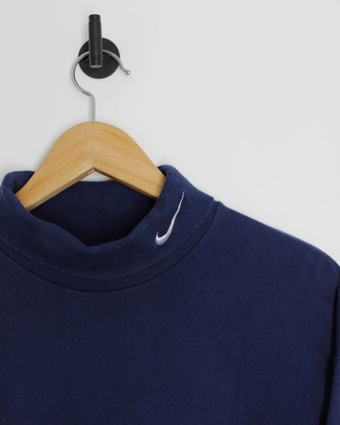 90s Nike Deep Blue Turtle Neck (L)