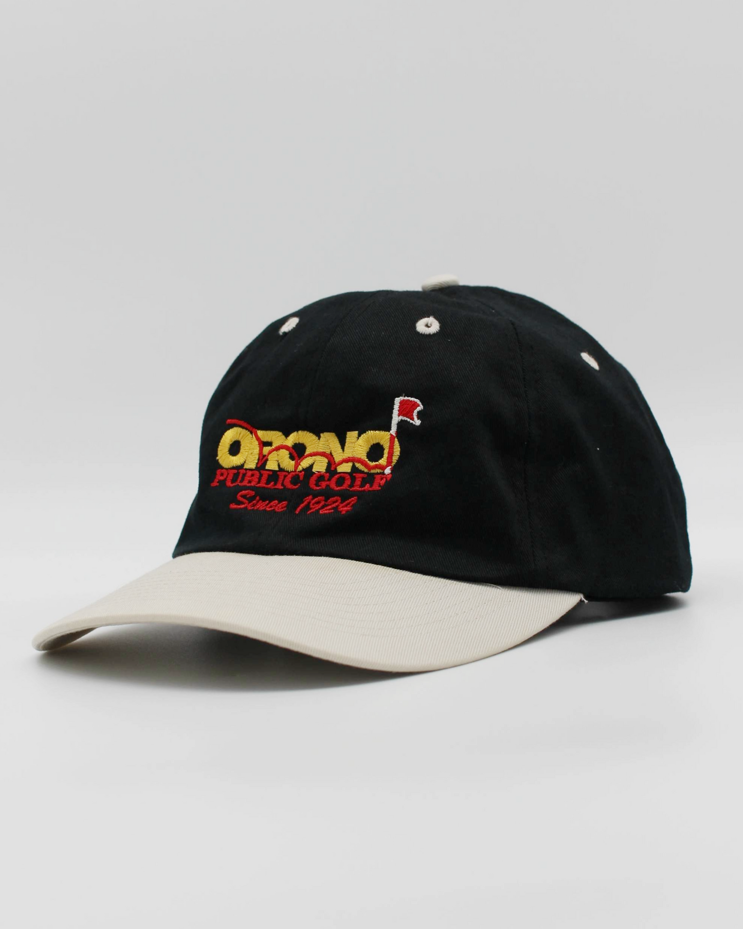Orono Public Golf Course Black/Beige Cap