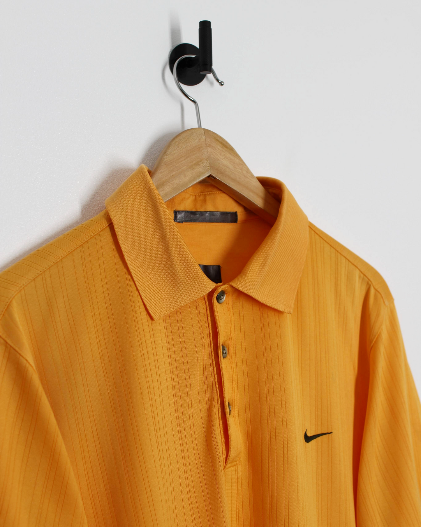 00s Nike Tiger Woods Orange Polo-Shirt (M)