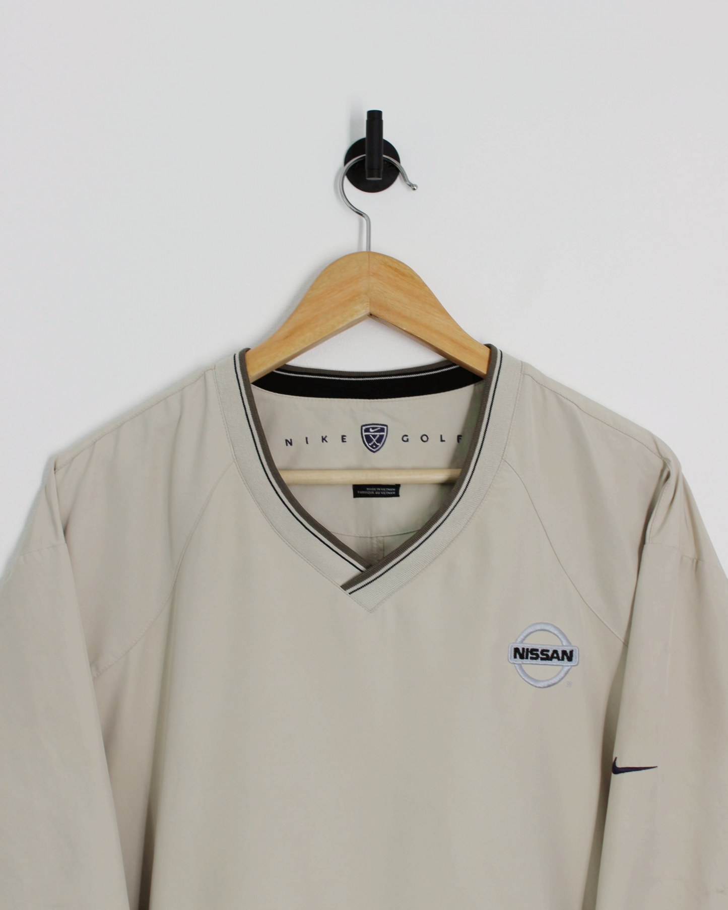 00s Nike x Nissan V-Neck Windbreaker (L)