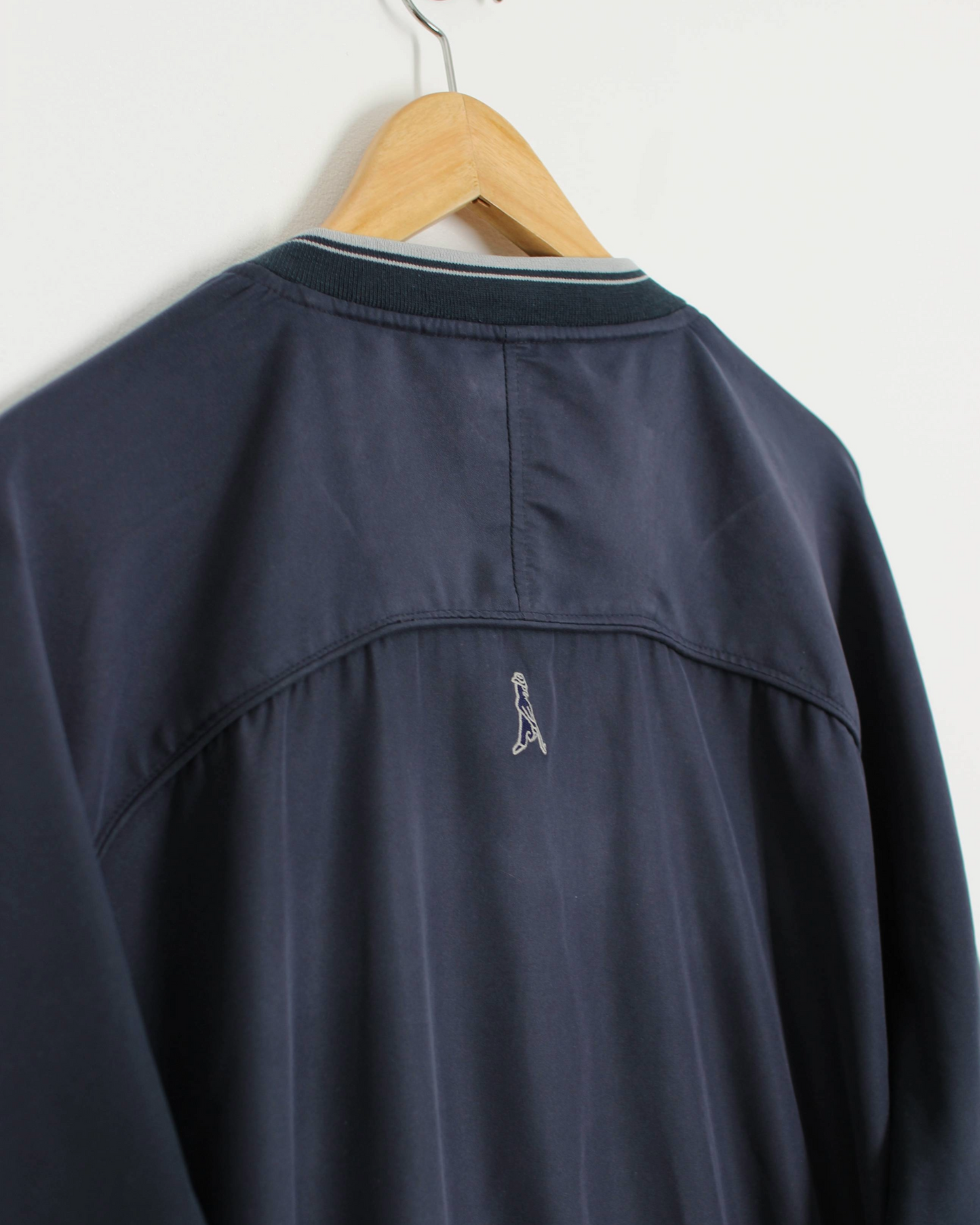00s Ping Navy V-Neck Windbreaker (XL)