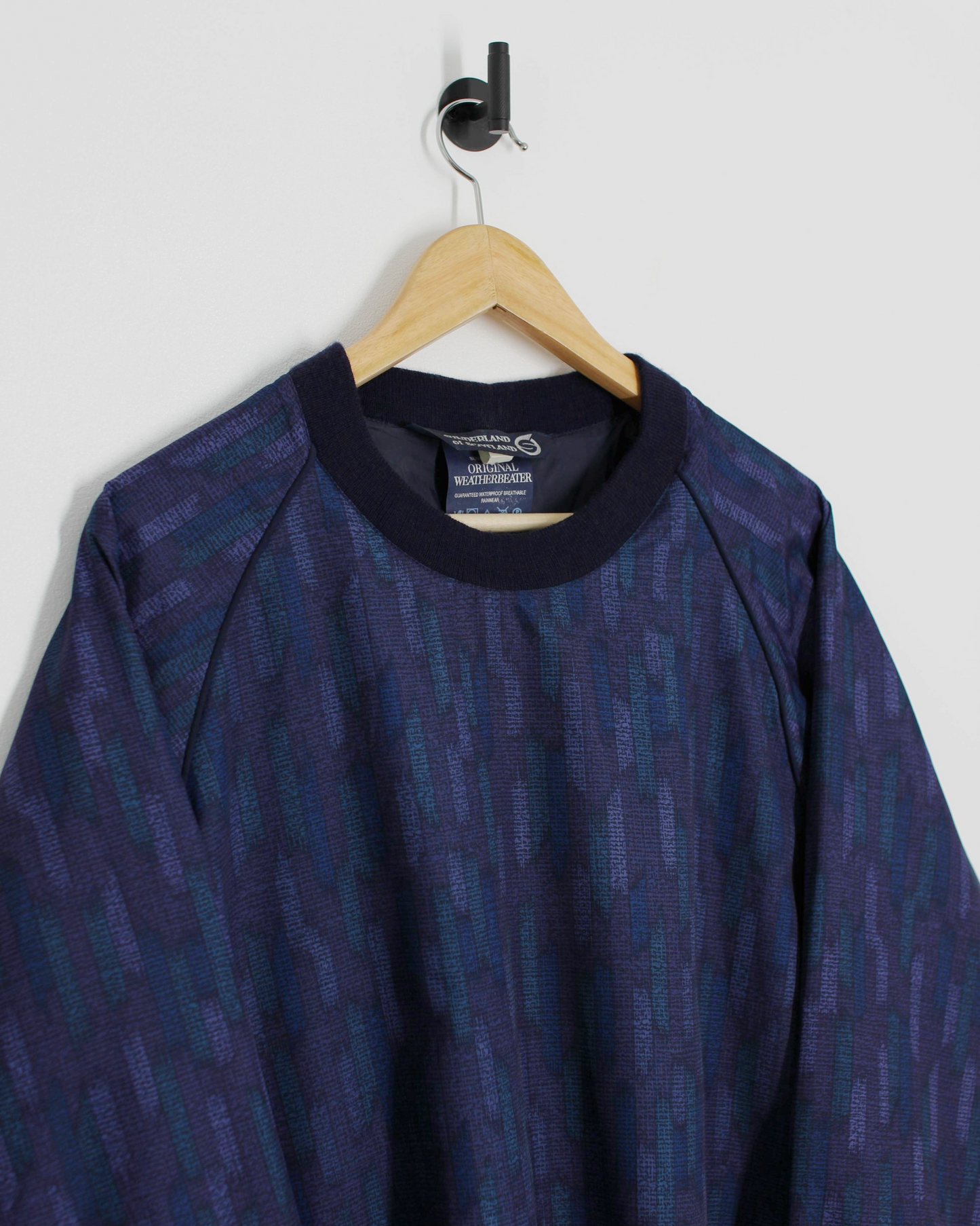 90s Sunderland of Scotland Abstract Windbreaker (M)