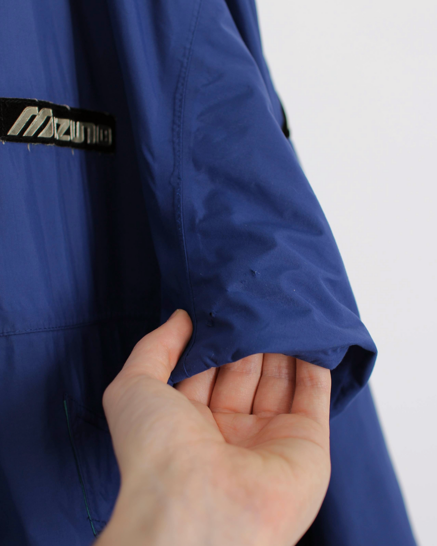 90s Mizuno Blue Full Zip Jacket (M)
