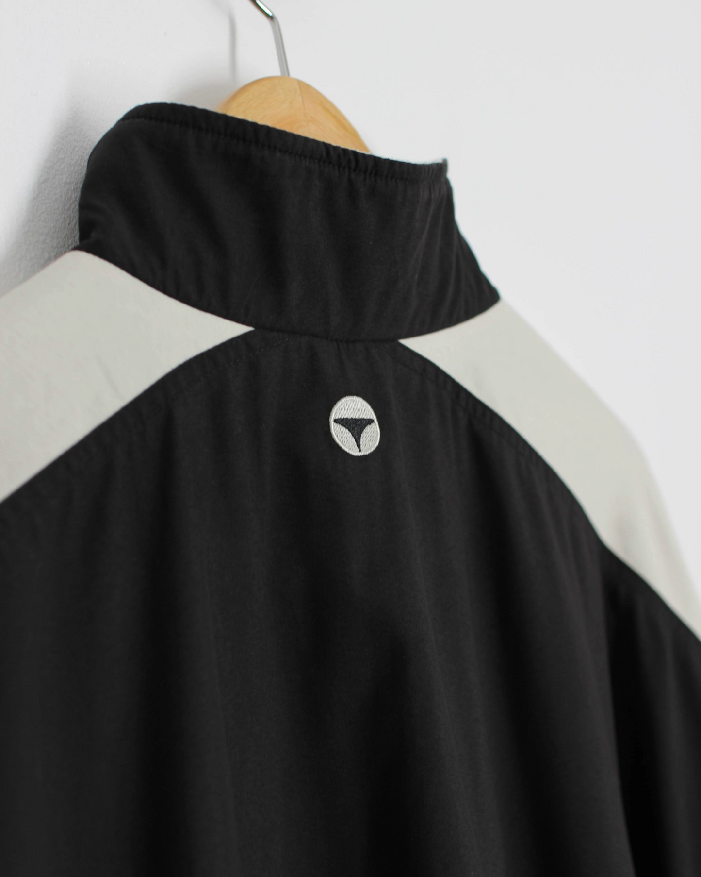 90s TaylorMade Black/White Quarter Zip Jacket (L)