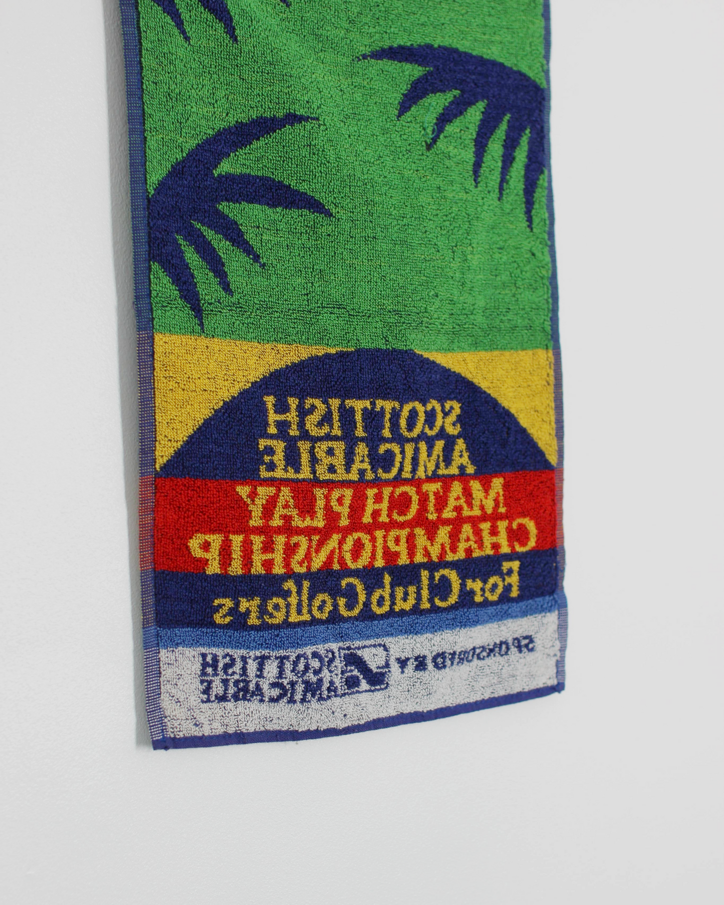 90s ‘Scottish Amicable Match Play Championship’ Golf Towel