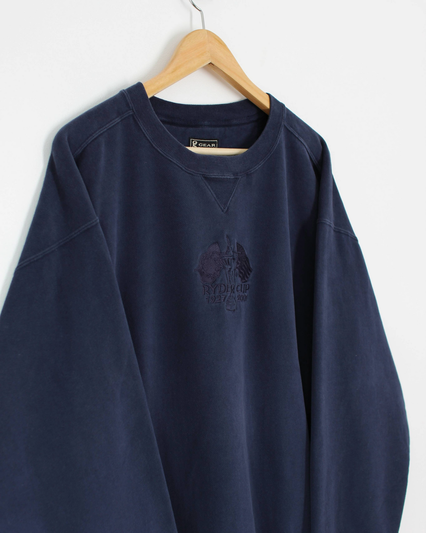 2001 Ryder Cup Navy Crewneck Sweatshirt (L)