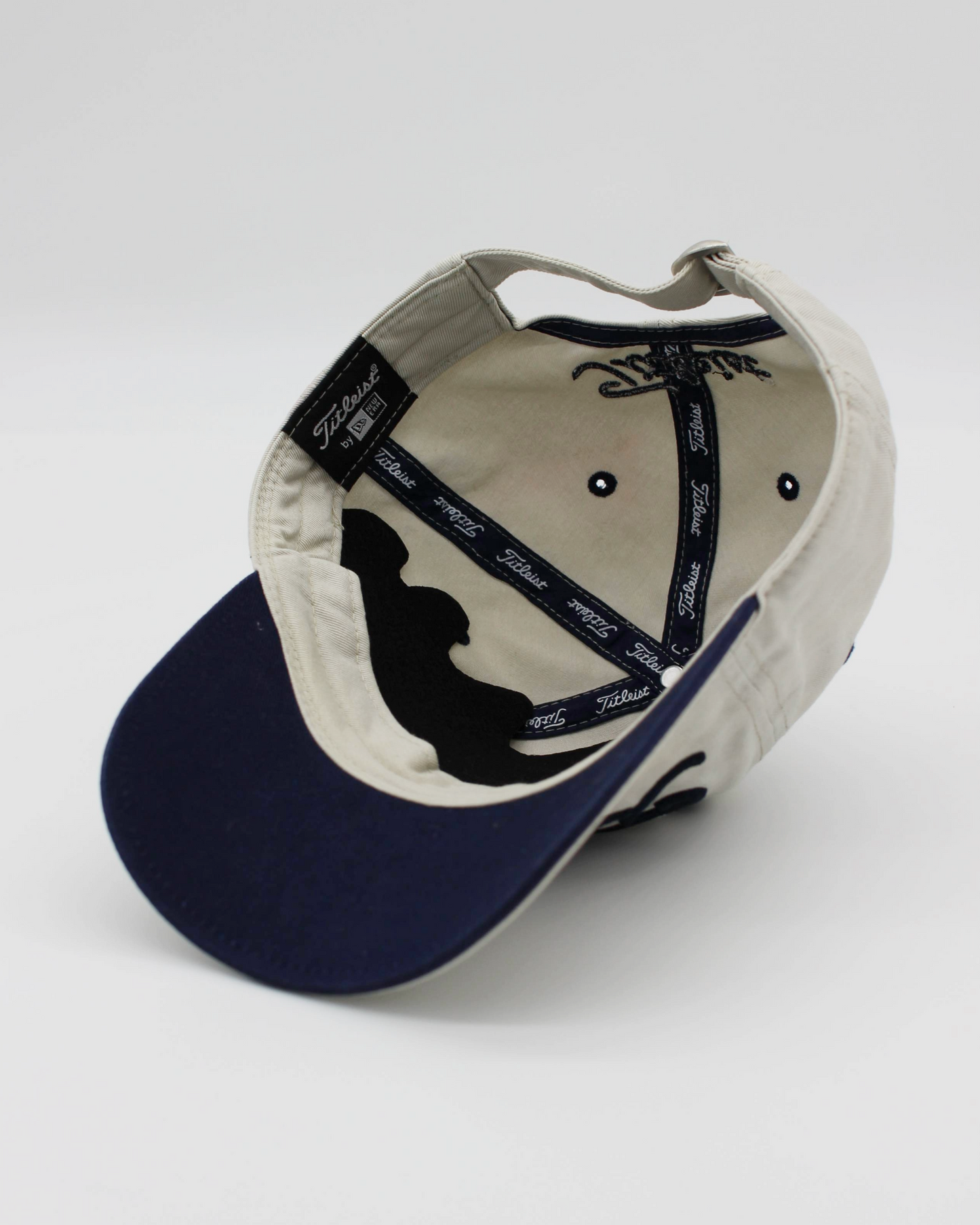 00s Titleist Cream/Navy Cap by New Era