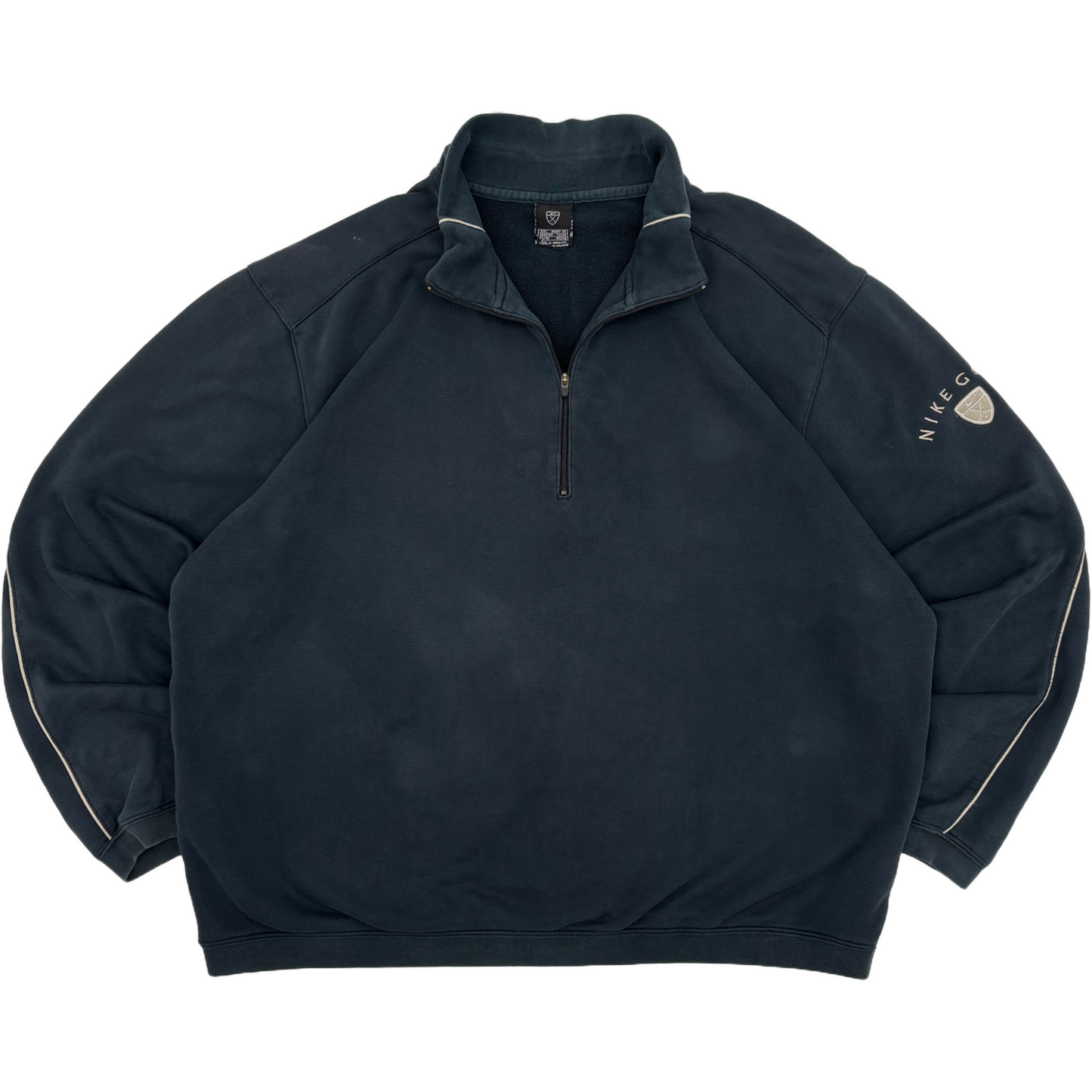 Nike Navy Quarter Zip Jumper (L)