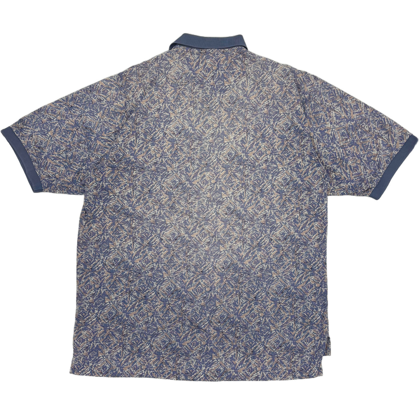 Nike Abstract Purple/Blue Camo Polo-Shirt (L)