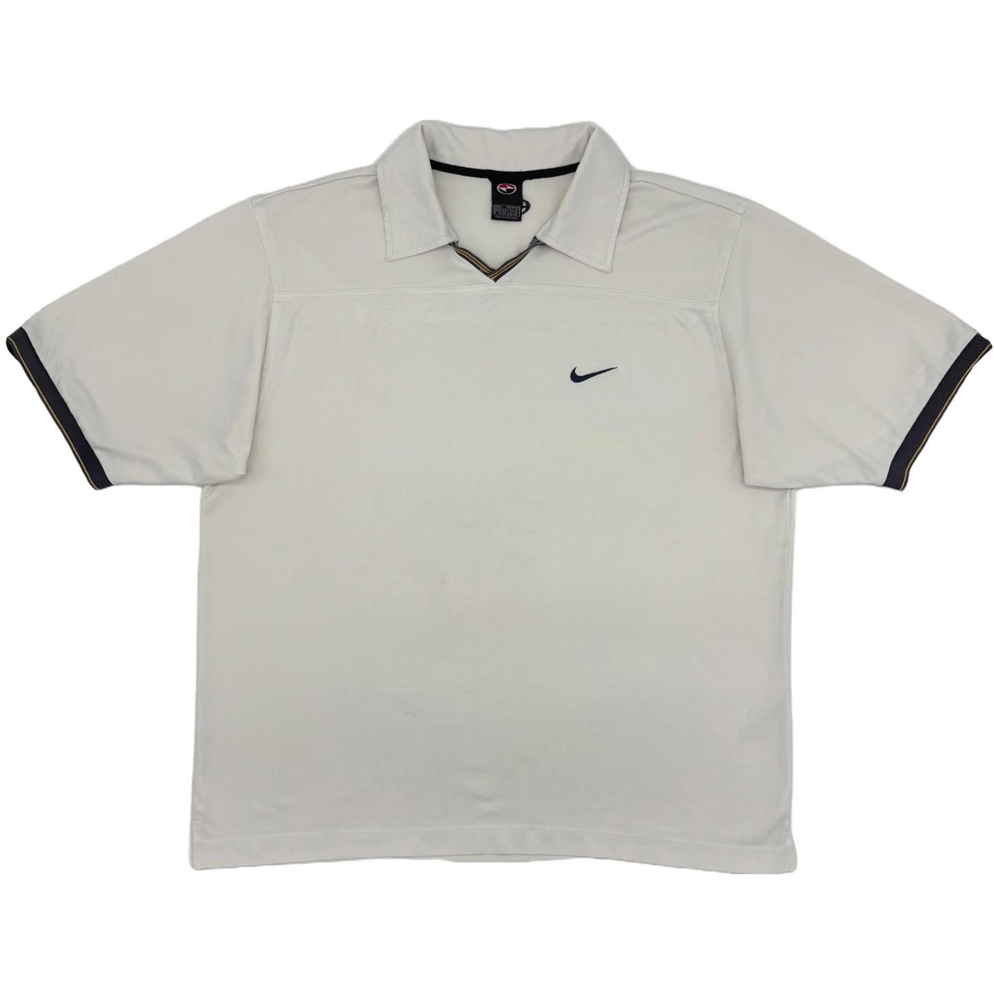 Nike Tiger Woods Yin Yang White Polo-Shirt (L)