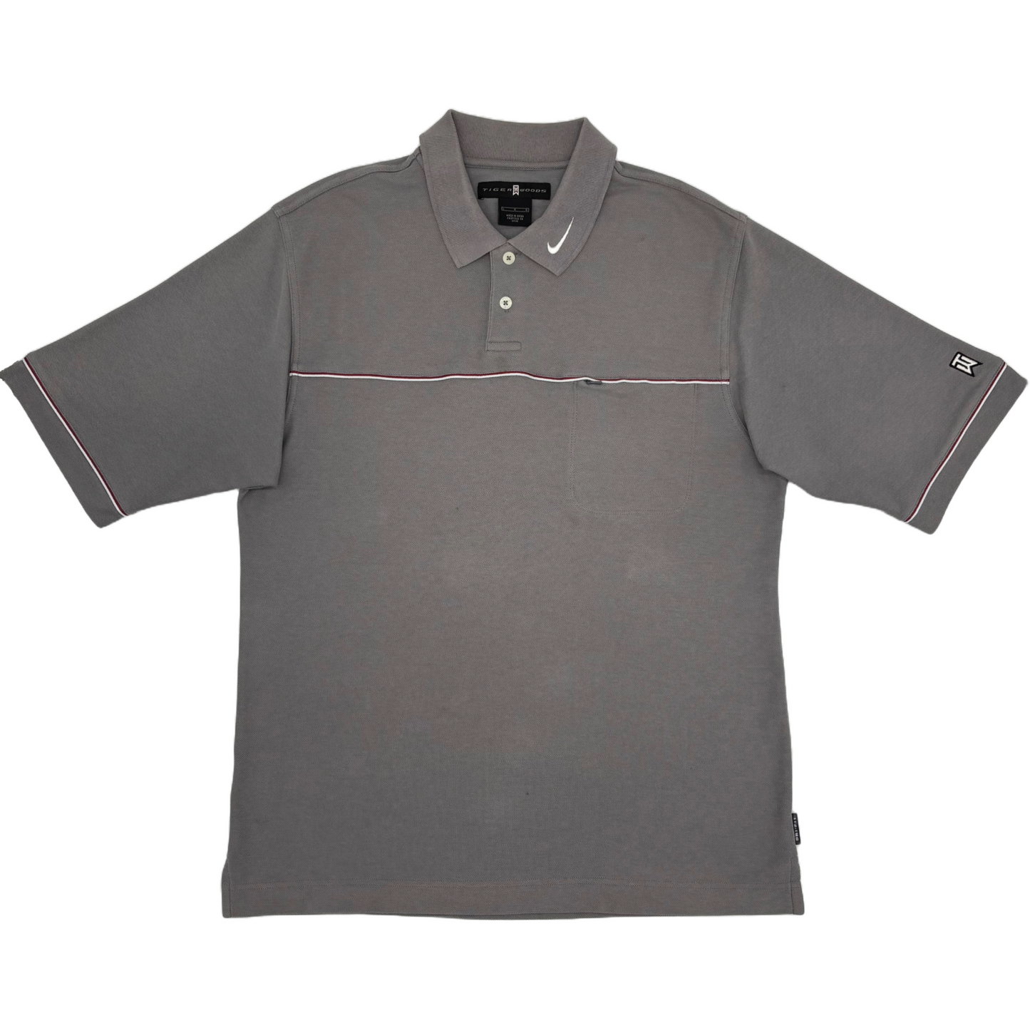 Nike Tiger Woods Grey Polo-Shirt (L)