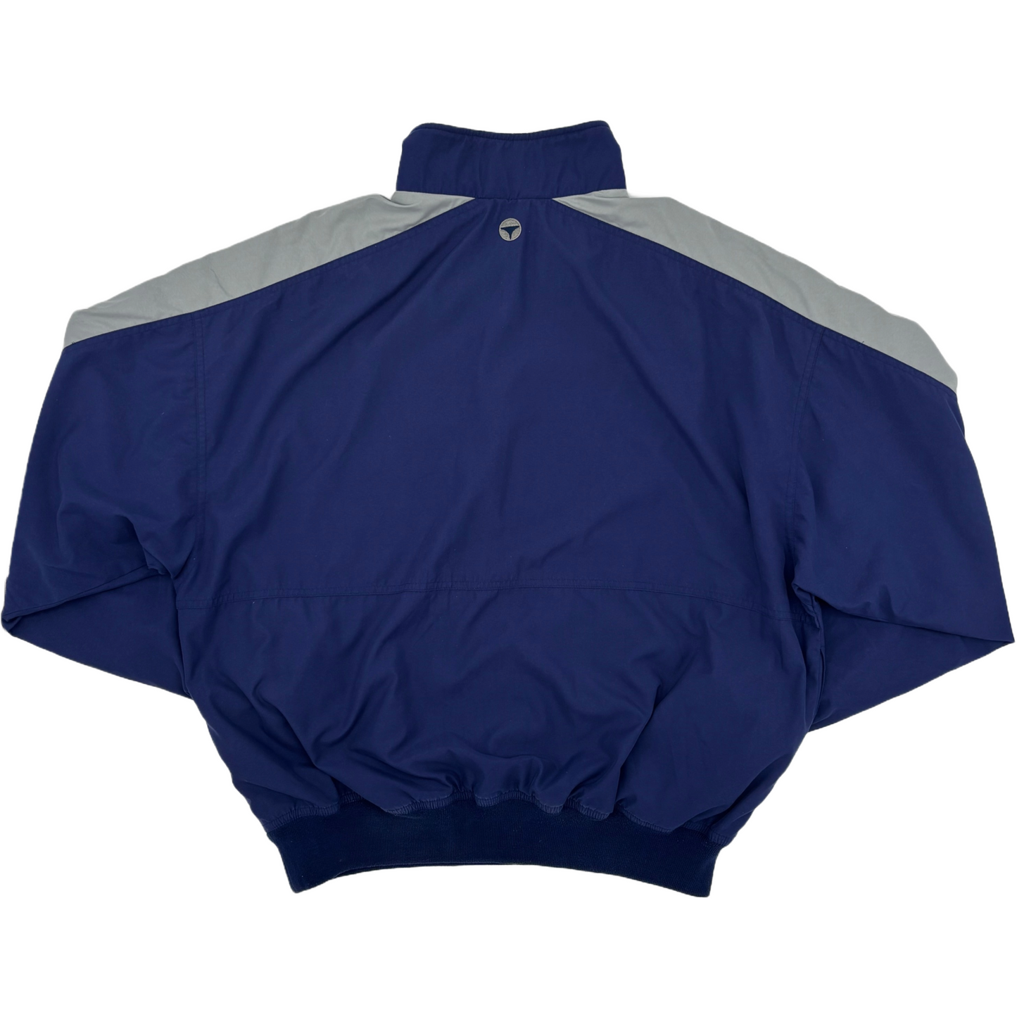 TaylorMade Navy/Grey Quarter Zip Windbreaker (L)