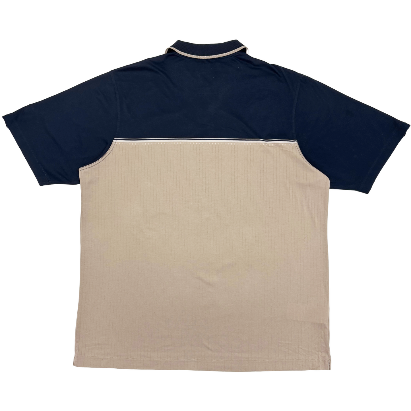 Nike Navy/Beige Polo-Shirt (XL)