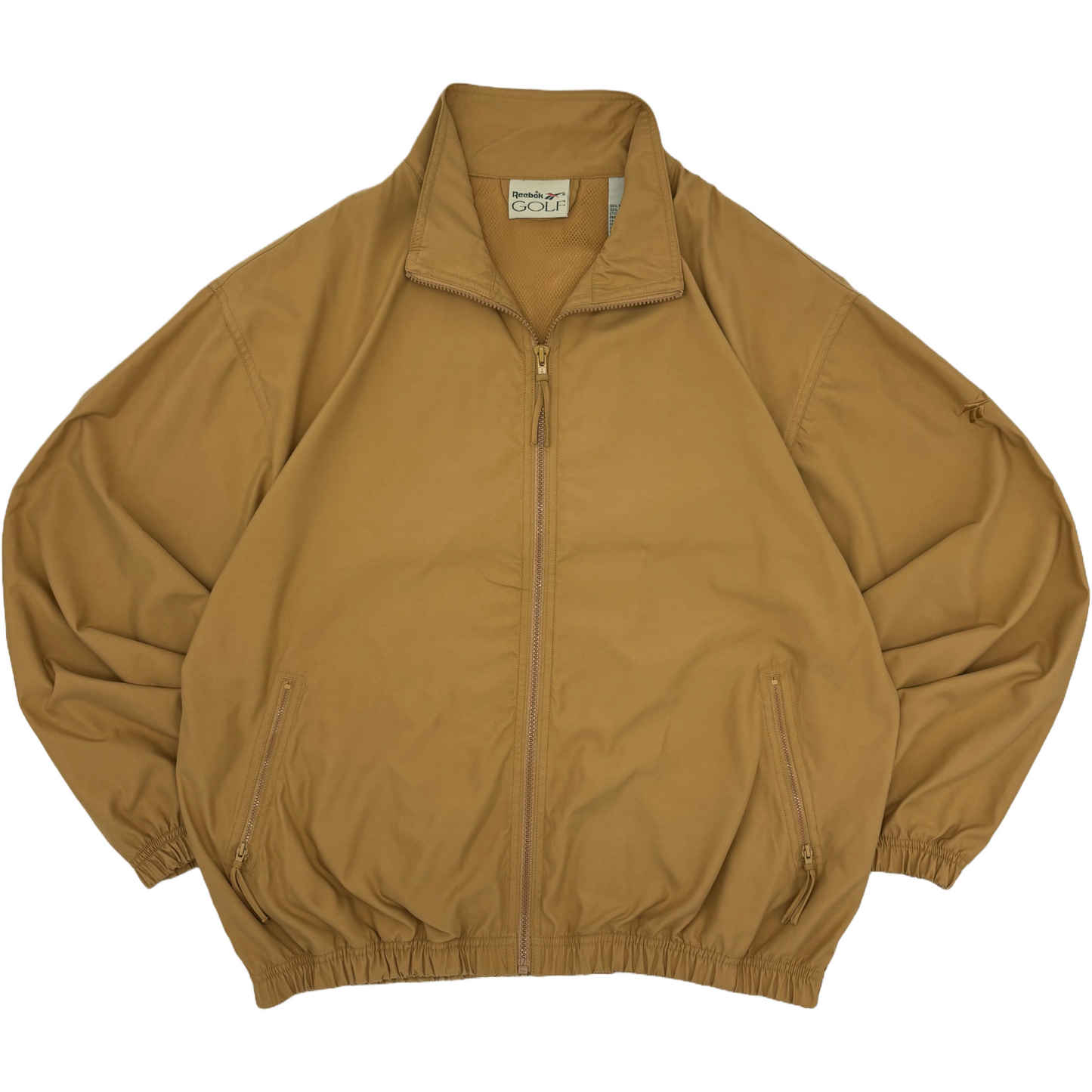 Reebok Yellow Full Zip Jacket (L)
