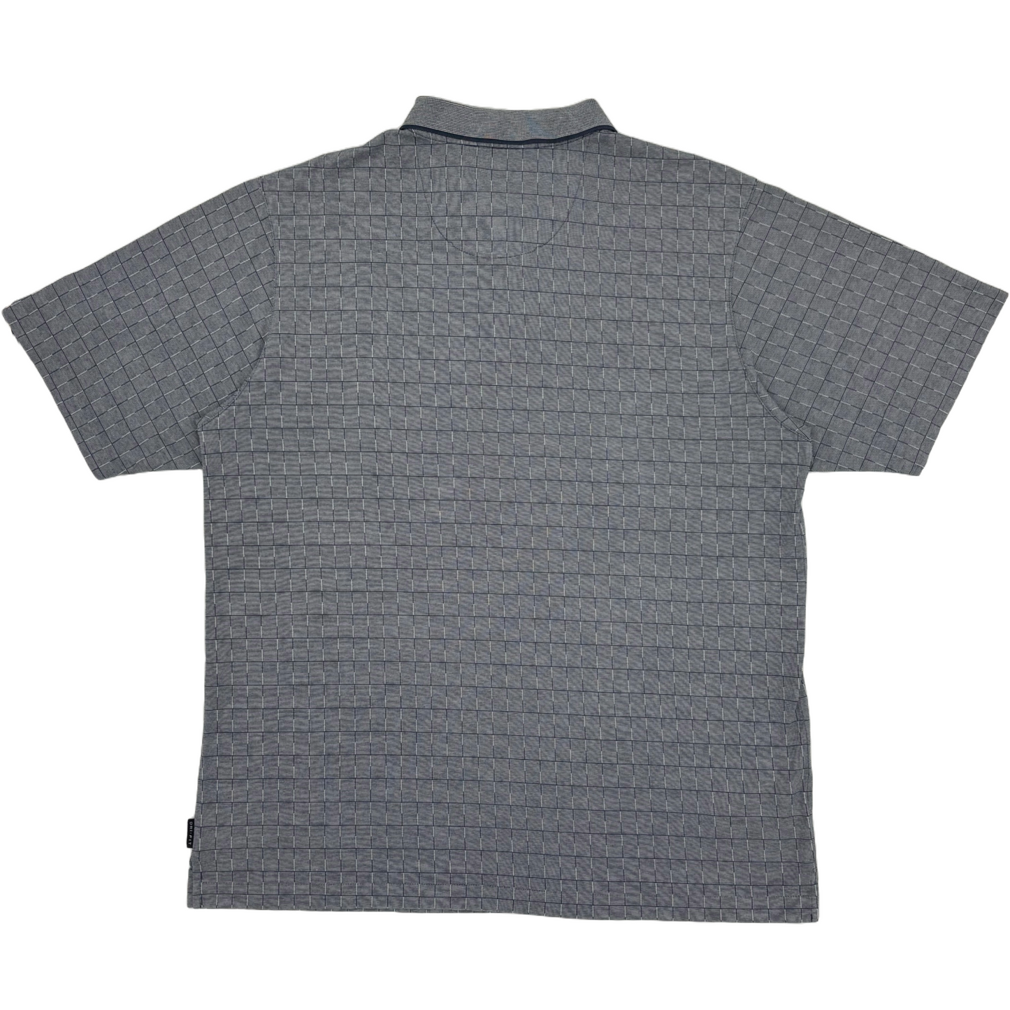 Nike Grey Patterned Polo-Shirt (XL)