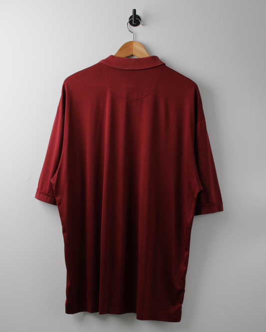 00s Nike Tiger Woods Collection Burgundy Polo (L)