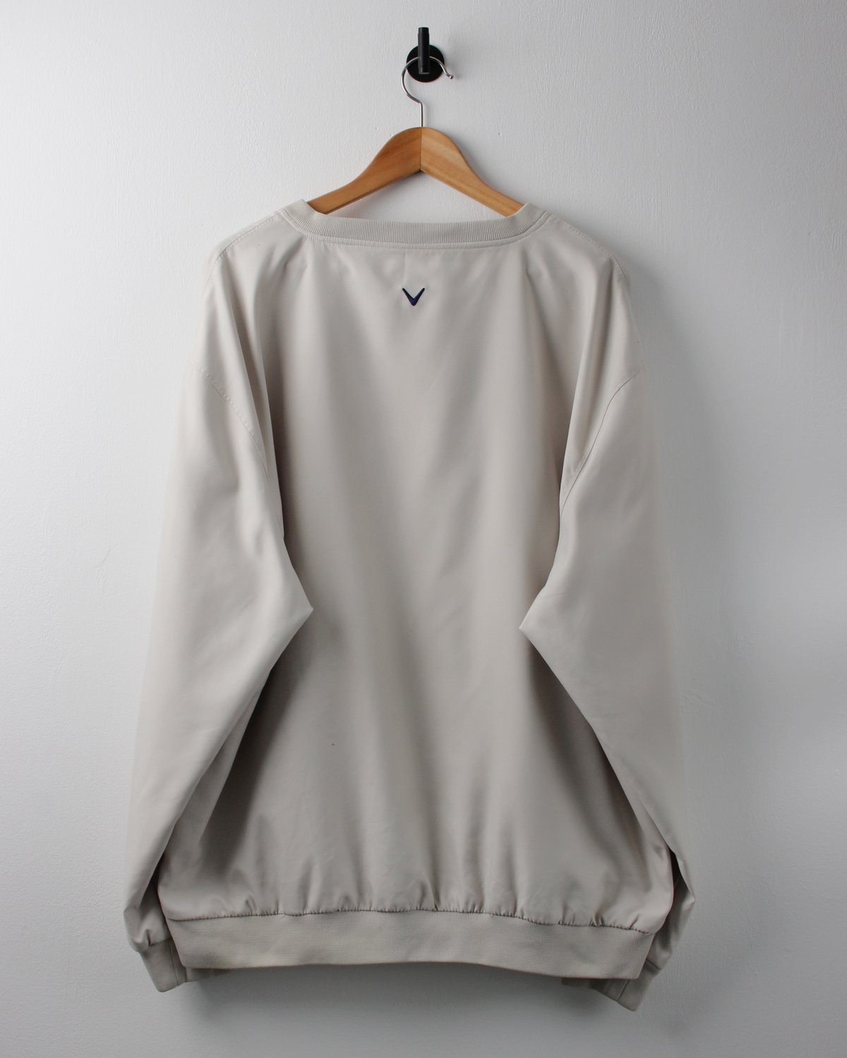 00s Callaway Cream Windbreaker (XL)
