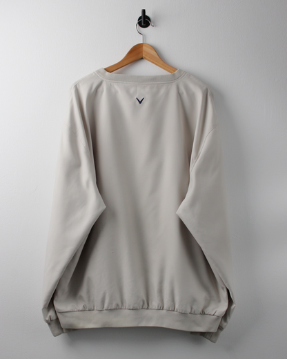 00s Callaway Cream Windbreaker (XL)