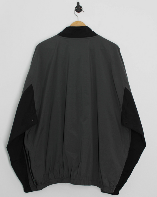 90s Greg Norman Grey/Black Quarter Zip Windbreaker (XL)