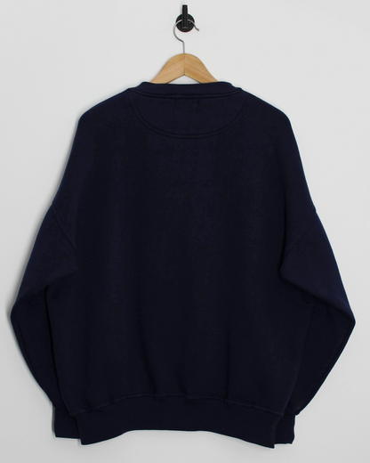 90s Pebble Beach Navy Graphic Sweatshirt (L)