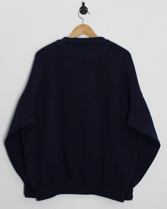 90s Pebble Beach Navy Graphic Sweatshirt (L)