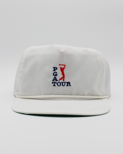 80s PGA Tour White Rope Cap