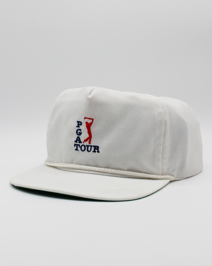 80s PGA Tour White Rope Cap