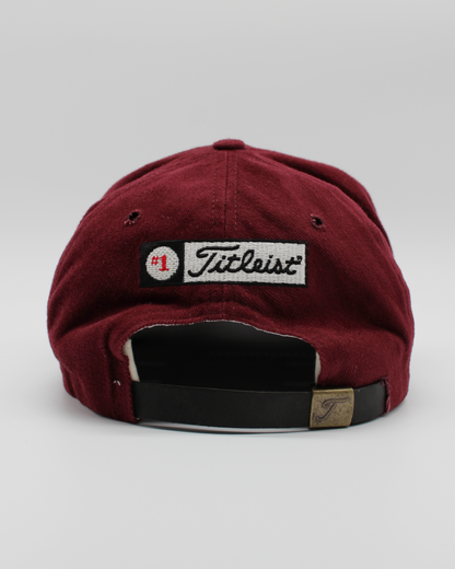 90s Titleist Burgundy Cap by New Era