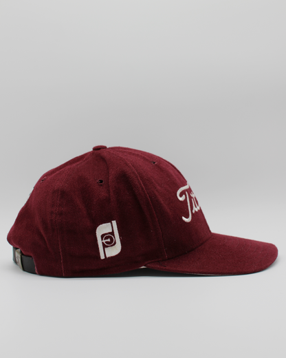 90s Titleist Burgundy Cap by New Era