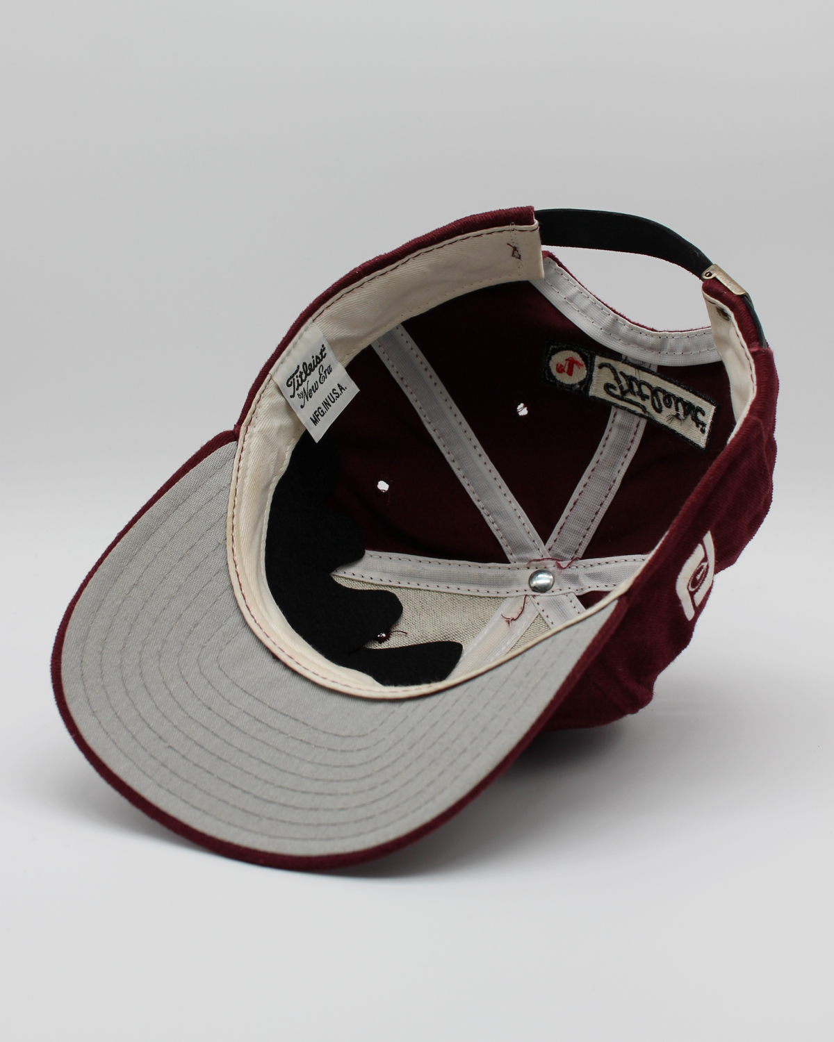 90s Titleist Burgundy Cap by New Era