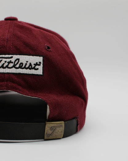 90s Titleist Burgundy Cap by New Era