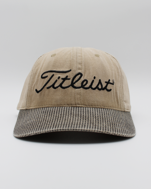 90s Titleist Scotty Cameron Beige & Black Cap