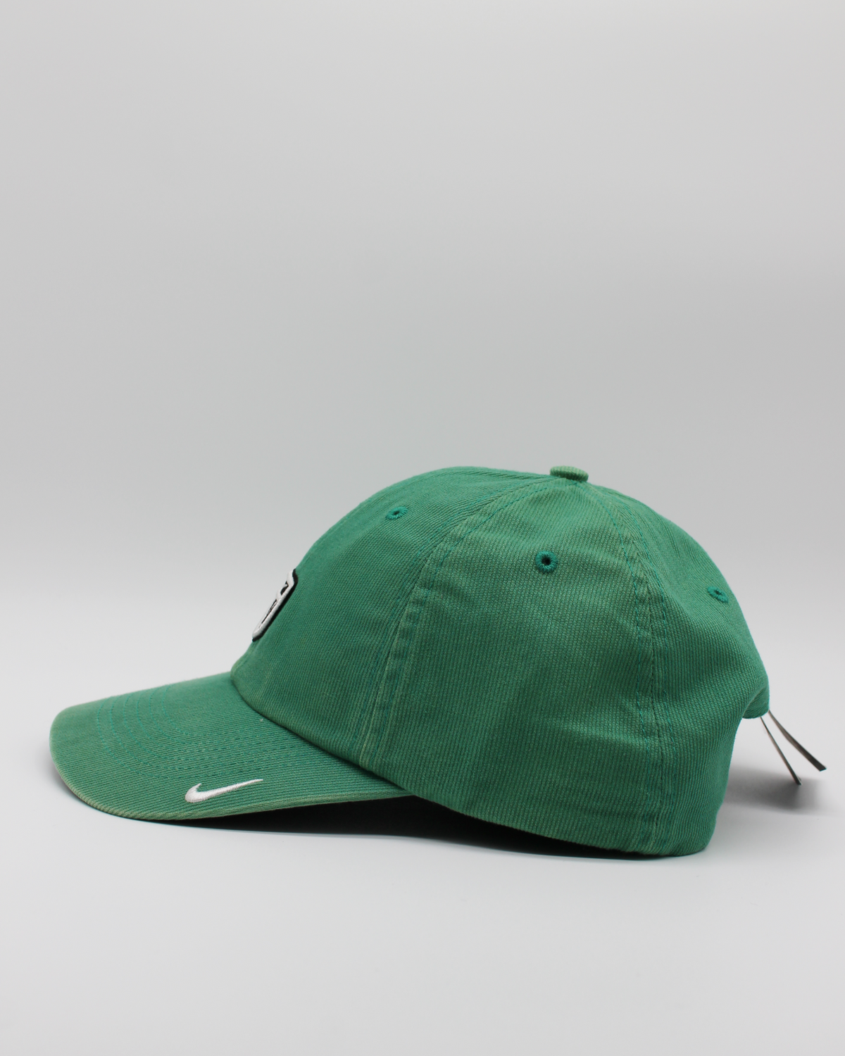 00s Nike Shield Logo Green Textured Cap with Tags