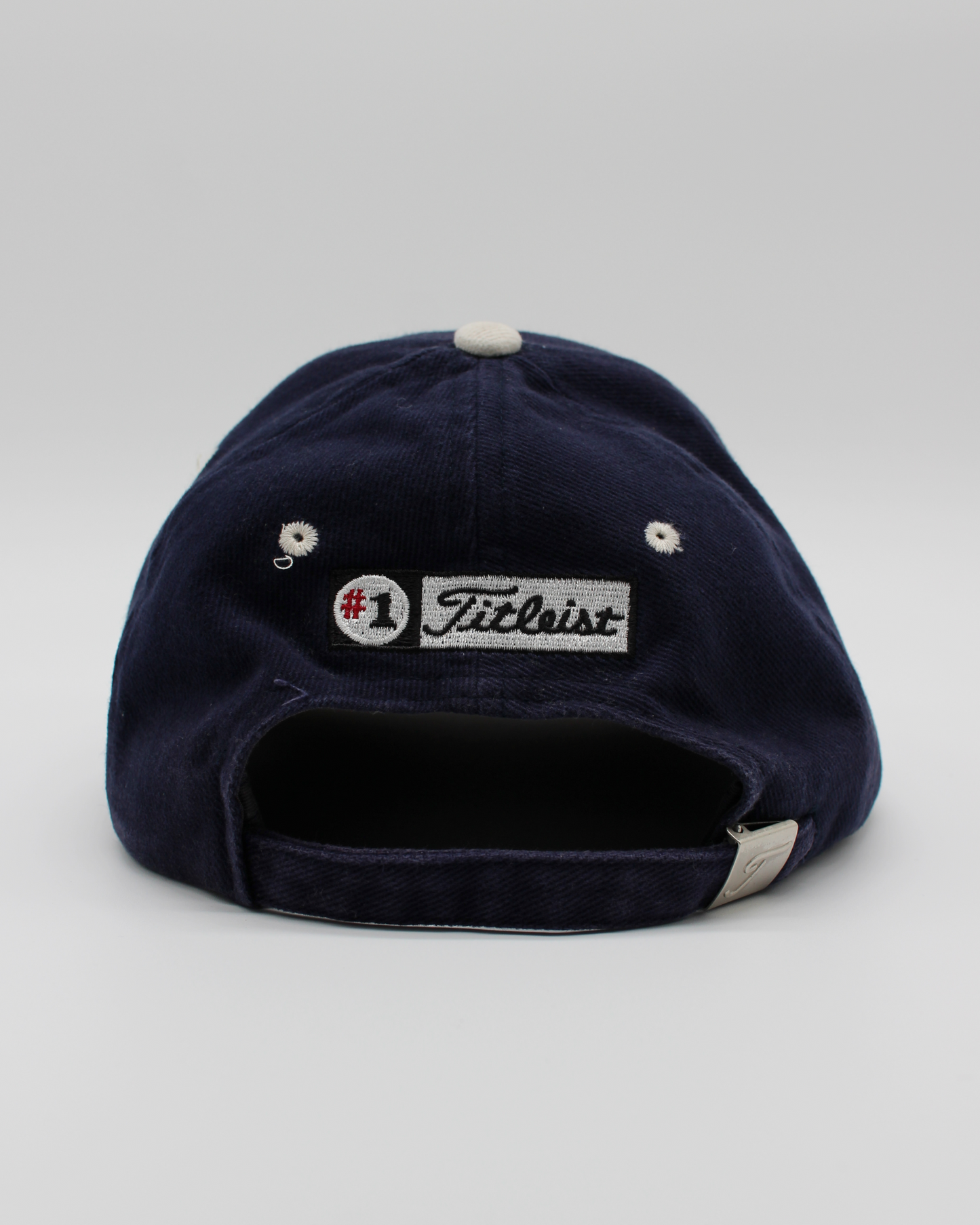 00s Titleist Navy & Cream Two Tone Cap (S)