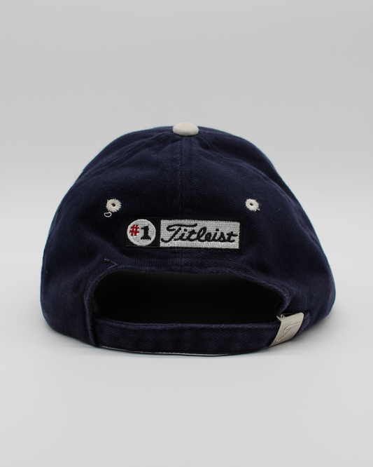 00s Titleist Navy & Cream Two Tone Cap (S)